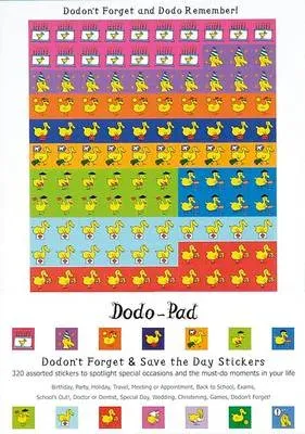 Dodon't Forget and Save the Day Stickers from Dodo Pad