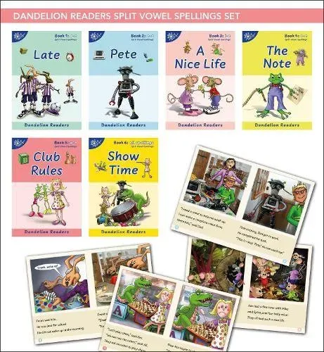 Phonic Books Dandelion Readers Split Vowel Spellings