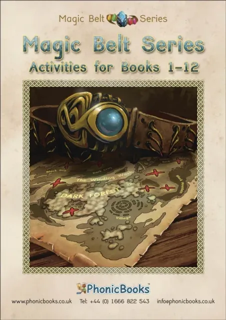 Phonic Books Magic Belt Activities : Adjacent consonants and consonant digraphs, suffixes -ed and -ing