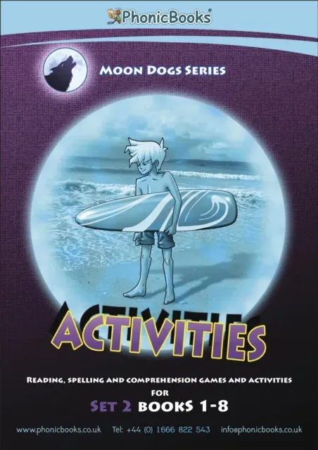 Phonic Books Moon Dogs Set 2 Activities : Adjacent consonants and consonant digraphs