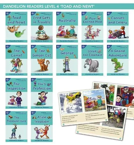 Phonic Books Dandelion Readers Vowel Spellings Level 4 : Alternative vowel and consonant spellings, and Latin suffixes