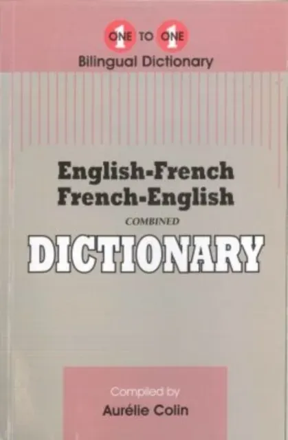 English-French & French-English One-to-One Dictionary