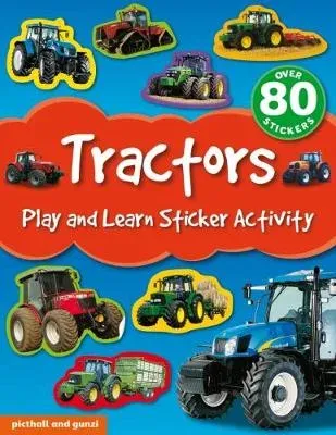 Play and Learn Sticker Activity: Tractors