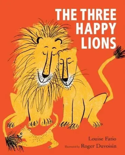 Three Happy Lions