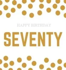 Happy 70th Birthday Guest Book (Hardcover): Happy 70th Birthday Guest book, party and birthday celebrations decor, memory book, 70th birthday, happy birthday guest book, celebration message log book, celebration guestbook, celebration parties, message log