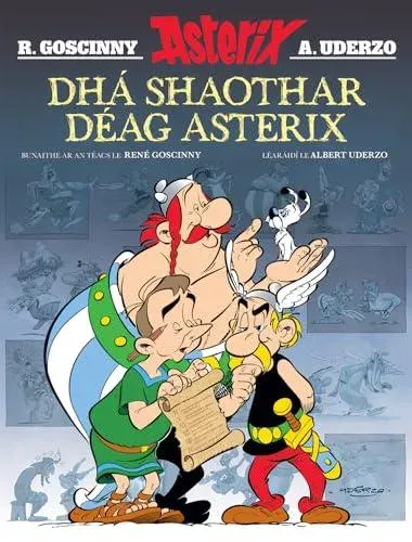 Dha Shaothar Deag Asterix ( Leabhair Mhaisithe Asterix / Asterix Illustrated Albums in Irish)