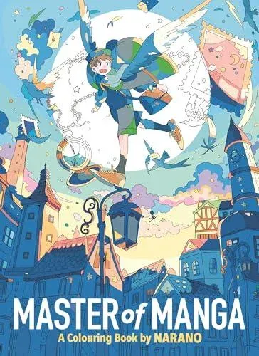 Master of Manga : A Colouring Book by Narano