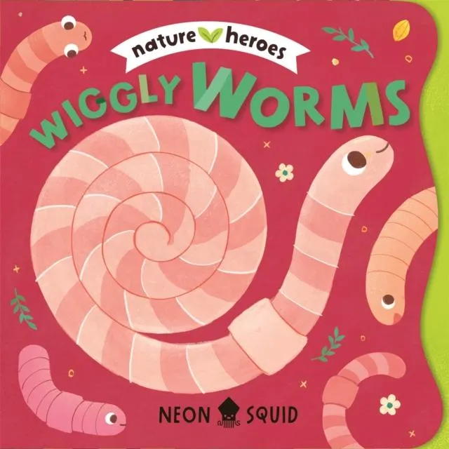 Wiggly Worms : An adorable peek-through rhyming board book about insects and nature