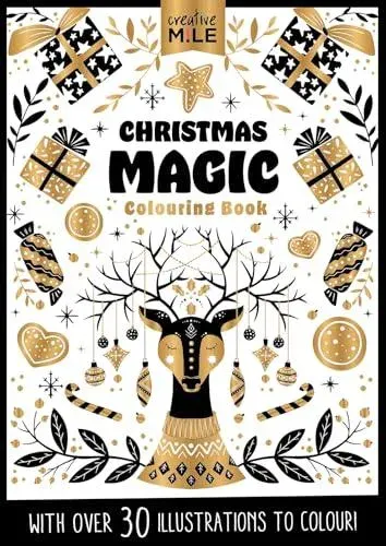 Christmas Magic Colouring Book