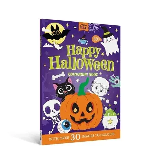 Happy Halloween Colouring Book