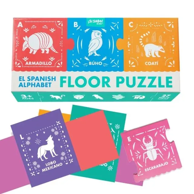 Spanish Alphabet Jumbo Floor Puzzle