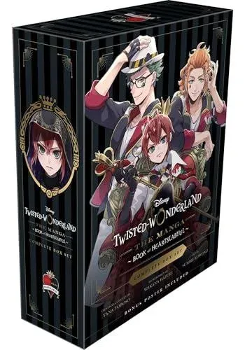 Disney Twisted-Wonderland: The Manga - Book of Heartslabyul Complete Box Set : Includes vols. 1-4 with premium