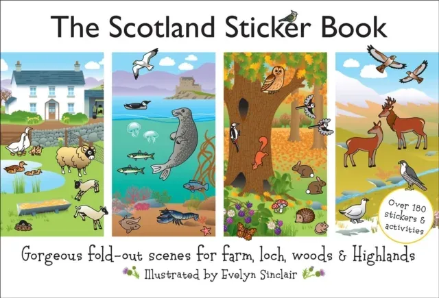 Scotland Sticker Book