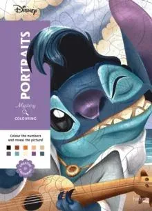 Mystery Colouring - Portraits : Reveal iconic Disney characters with colour by number