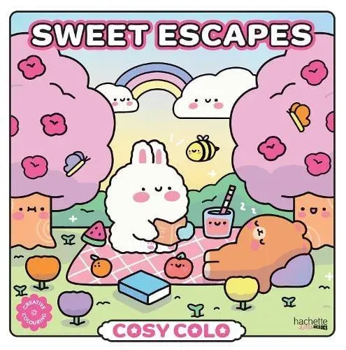 Cosy Colo - Sweet Escapes : A creative colouring book to bring sunny picnics, seaside bliss, and cosy moments to life!