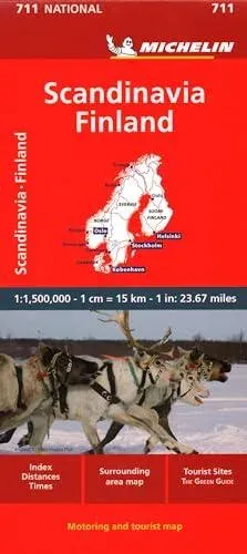 Scandinavia & Finland - Michelin National Map 711
