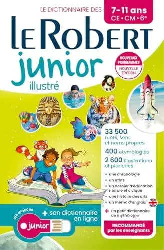 Le Robert Junior Illustre et son dictionnaire en ligne