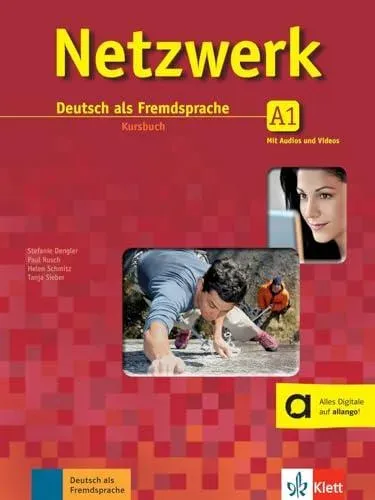 Netzwerk A1 - Deutsch als Fremdsprache Kursbuch - with audio and video downloads
