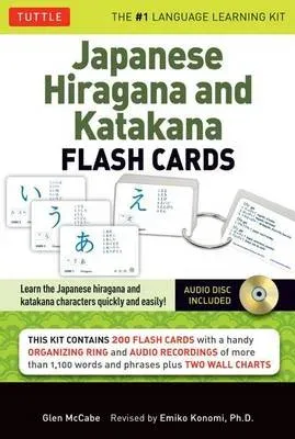 Japanese Hiragana and Katakana Flash Cards Kit