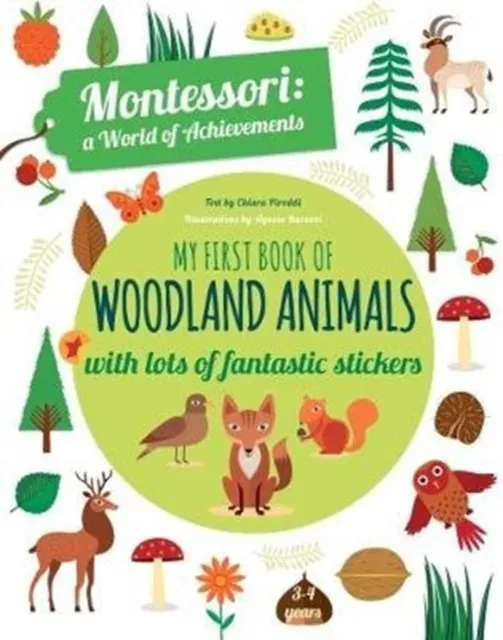 My First Book of Woodland Animals : Montessori Activity Book