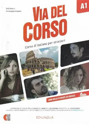 Via del Corso A1 Libro dello studente ed esercizi (+ audio e video)