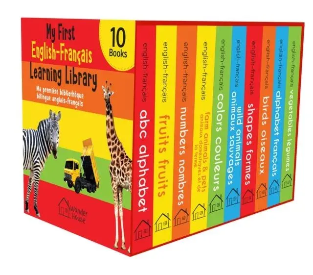 My First English-Fran Ais Learning Library (Ma Premi Re Biblioth Que Bilingue Anglais-Fran Ais)