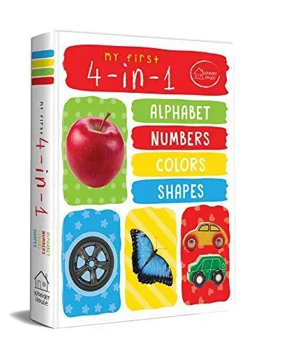 My First 4 In 1 Alphabet Numbers Colours Shapes