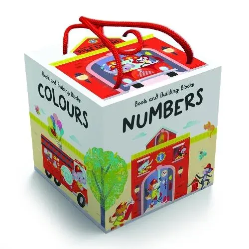 Fire Engine (Book & Building Blocks Tower)