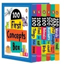 My First 100 Concept Board Book (6 Books Boxset) : A Boxset of 6 illustrated Board Books for PreSchool Kids, Toddlers [Penguin Early Learning Series]