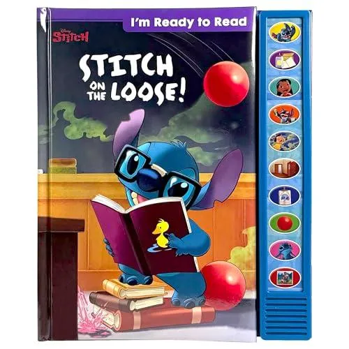 Disney Stitch: I'm Ready to Read Stitch on the Loose! Sound Book