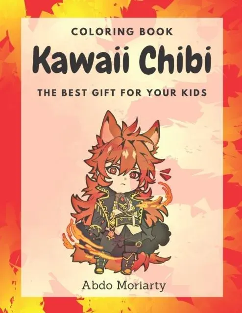 Kawaii Chibi: Cute Anime Characters Coloring Book For Kids