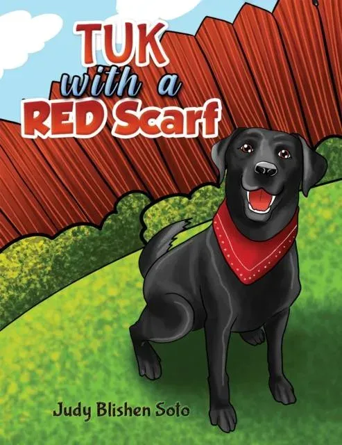 Tuk with a Red Scarf