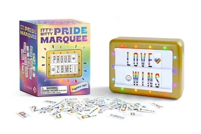 Itty-Bitty Pride Marquee : Lights Up!